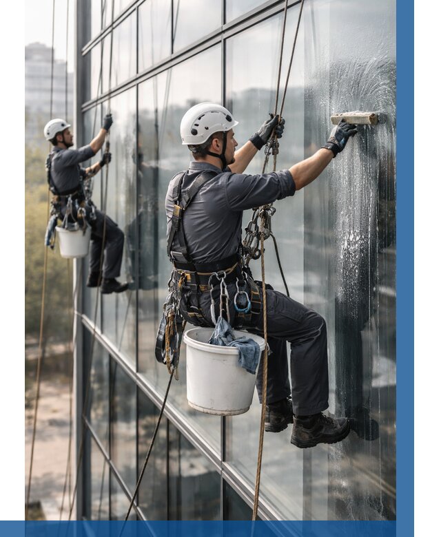 Мойка сплошного остекления в Вологде, заказать от 308 р.| ВЫСОТНИК-Вгд