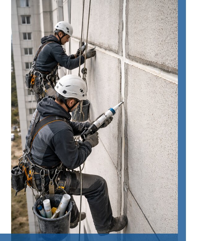 Герметизация межпанельных швов в Вологде от 719 р. | ВЫСОТНИК-Вгд