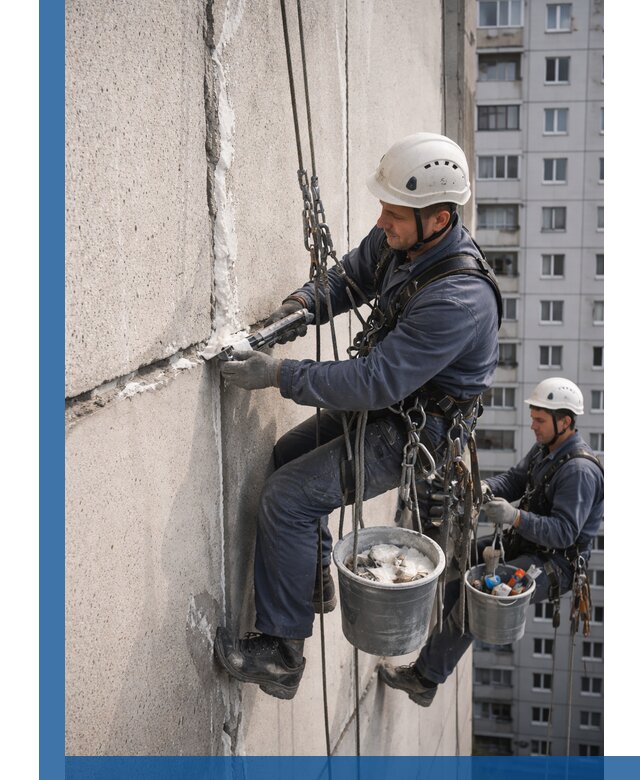 Утепление межпанельных швов в Вологде профессионально и надежно