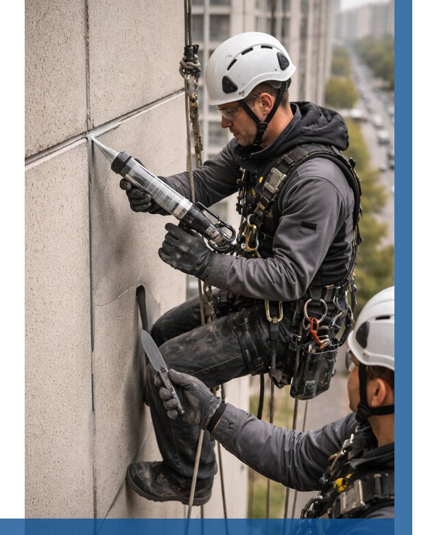 Первичная герметизация швов в Вологде от 616 р. | ВЫСОТНИК-Вгд