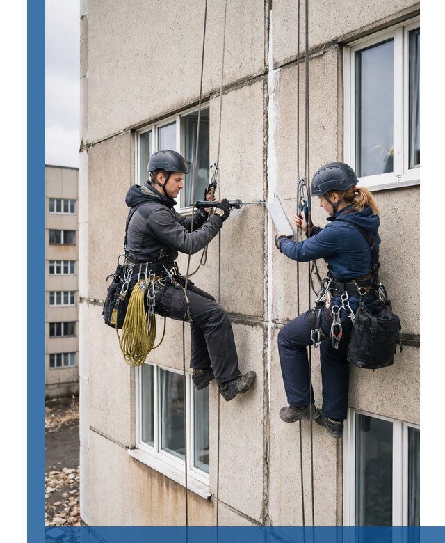 Герметизация межпанельных швов тёплым швом в Вологде