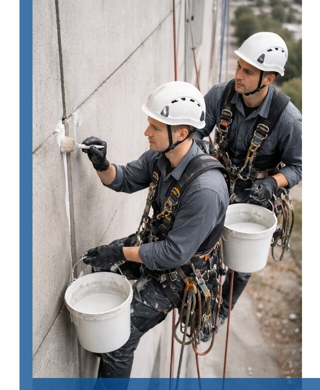 Противогрибковая обработка швов в Вологде для фасадов и кровель