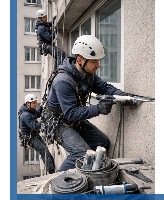 Герметизация швов лоджии в Вологде профессионально и надежно