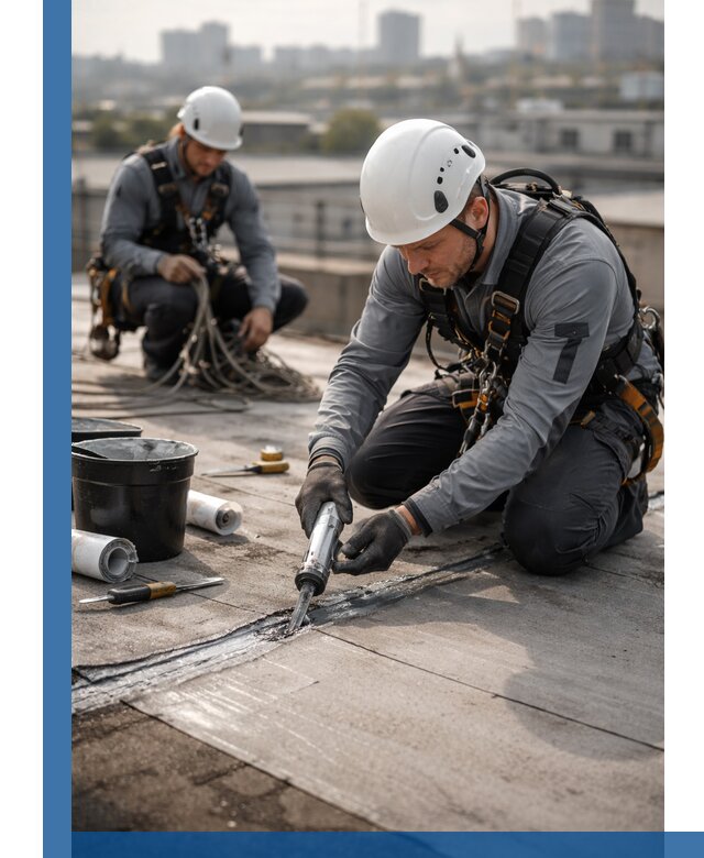 Аварийное и капитальное устранение протечек кровли в Вологде