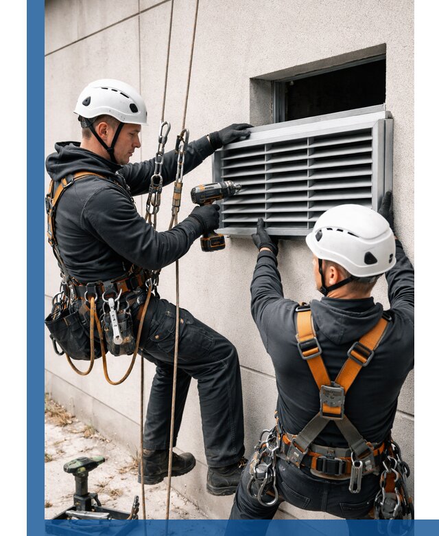 Монтаж вентиляционных решеток в Вологде профессиональный сервис