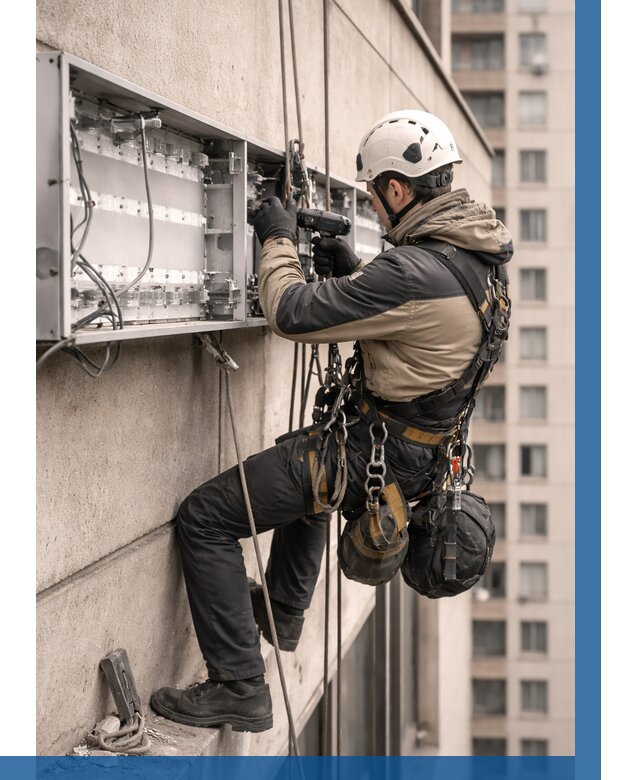 Ремонт вывески на высоте в Вологде от 4622 р. | ВЫСОТНИК-Вгд