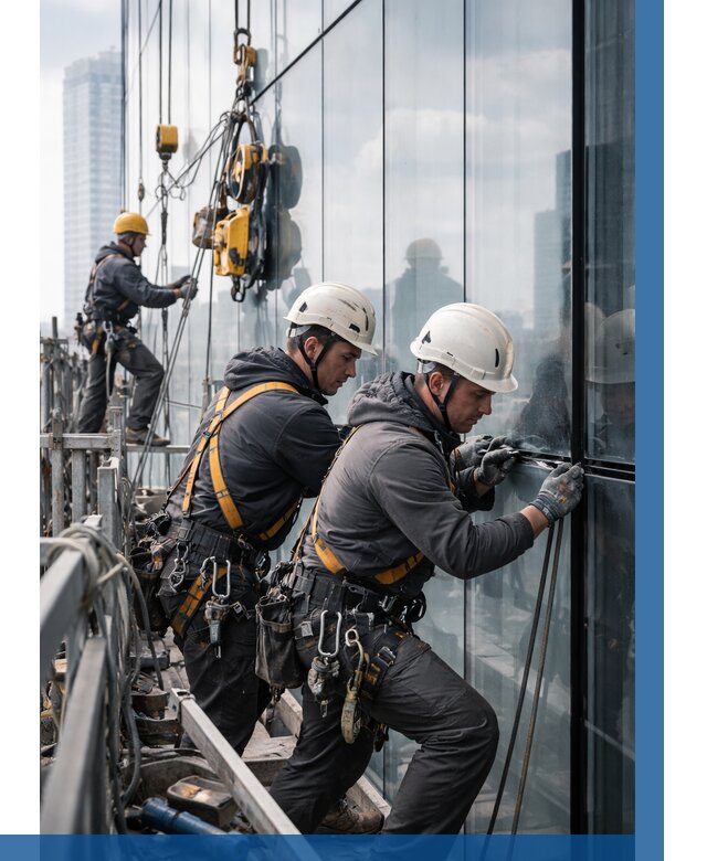 Структурное остекление фасадов в Вологде от 9758 р. | ВЫСОТНИК-Вгд