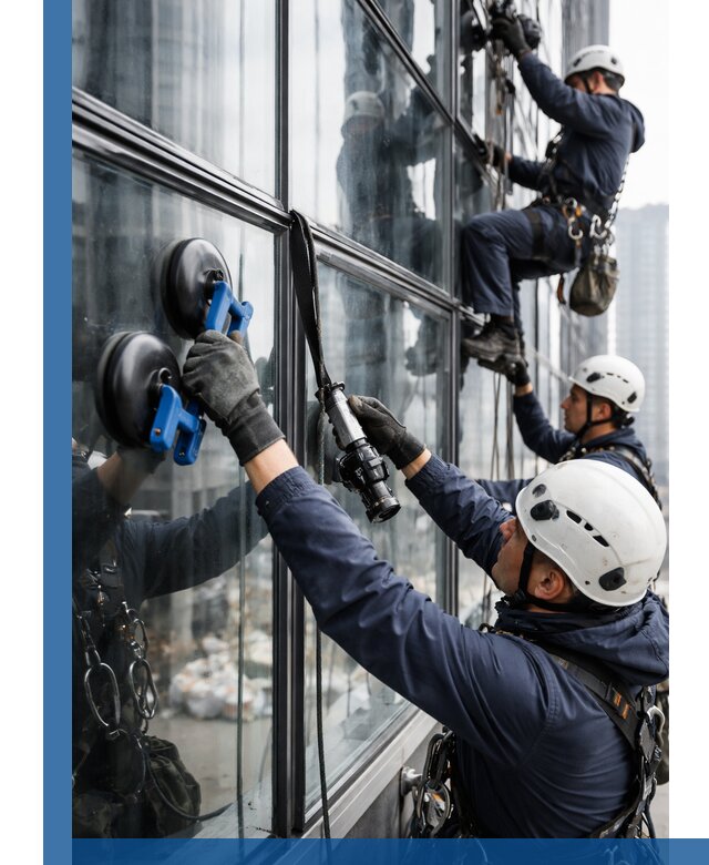 Радиусное остекление фасадов под ключ в Вологде с гарантиями