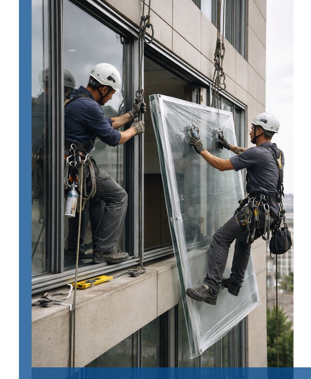 Профессиональная замена стекла в витраже в Вологде с гарантией