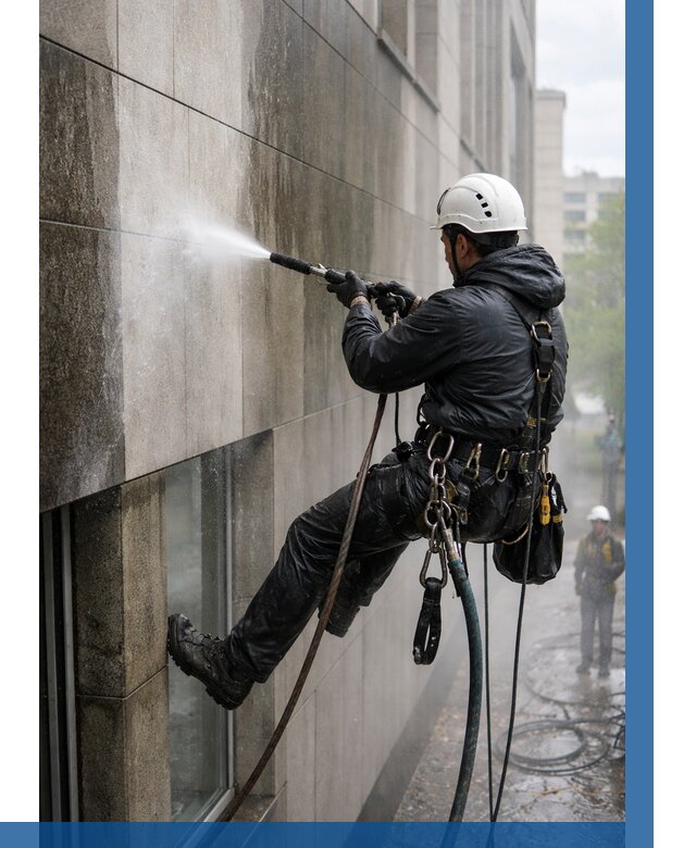 Гидроструйная очистка поверхностей в Вологде от 873 р. | ВЫСОТНИК-Вгд