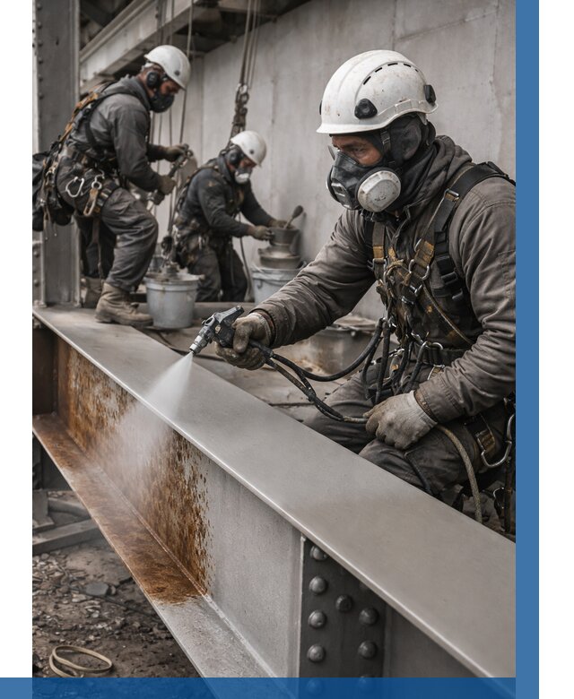 Антикоррозионная покраска металла в Вологде от 719 р. | ВЫСОТНИК-Вгд