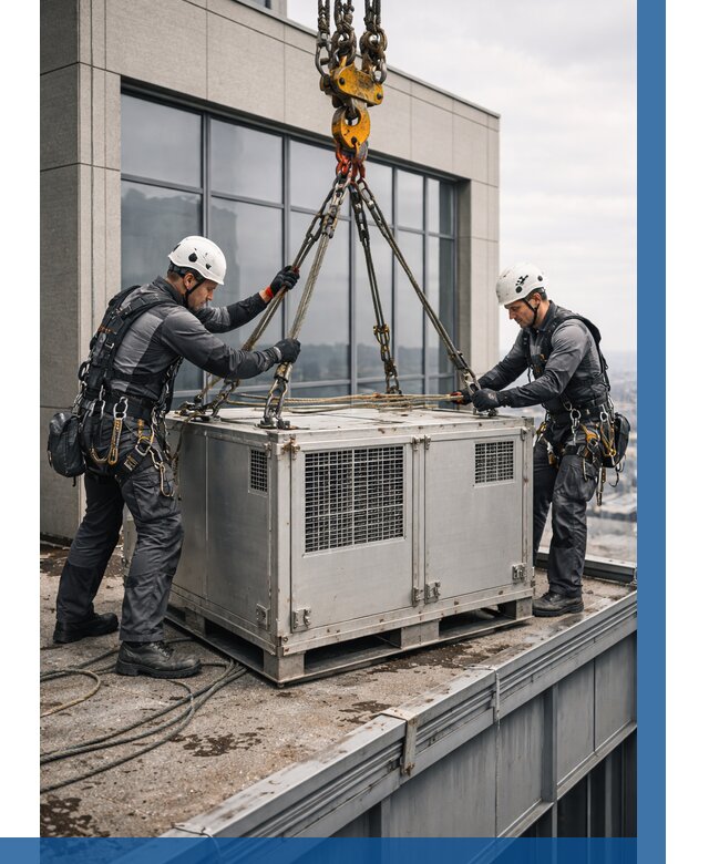 Такелажные работы на высоте в Вологде от 8218 р. | ВЫСОТНИК-Вгд