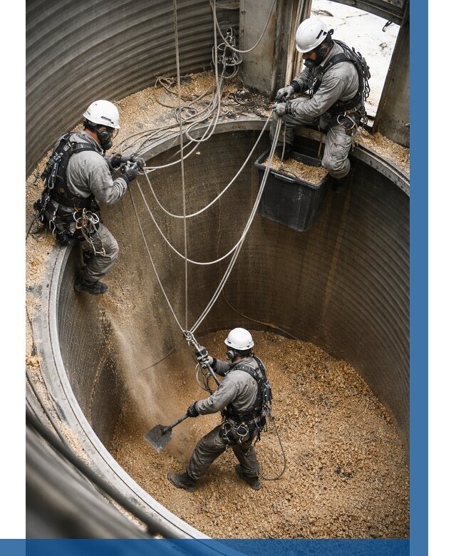 Чистка зерновых бункеров в Вологде от 12326 р. | ВЫСОТНИК-Вгд