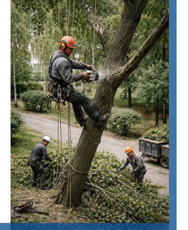 Кронирование деревьев в Вологде от 6677 р. | ВЫСОТНИК-Вгд