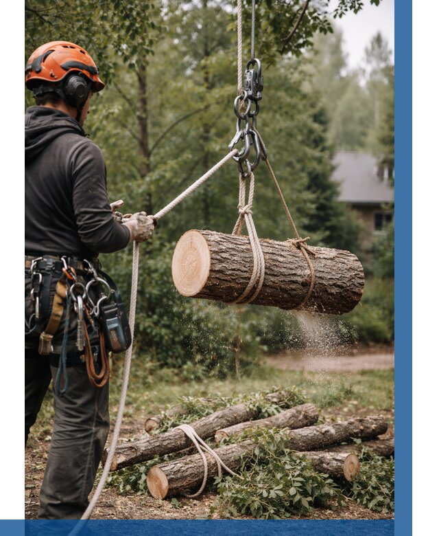 Валка деревьев частями в Вологде от 7704 р. | ВЫСОТНИК-Вгд