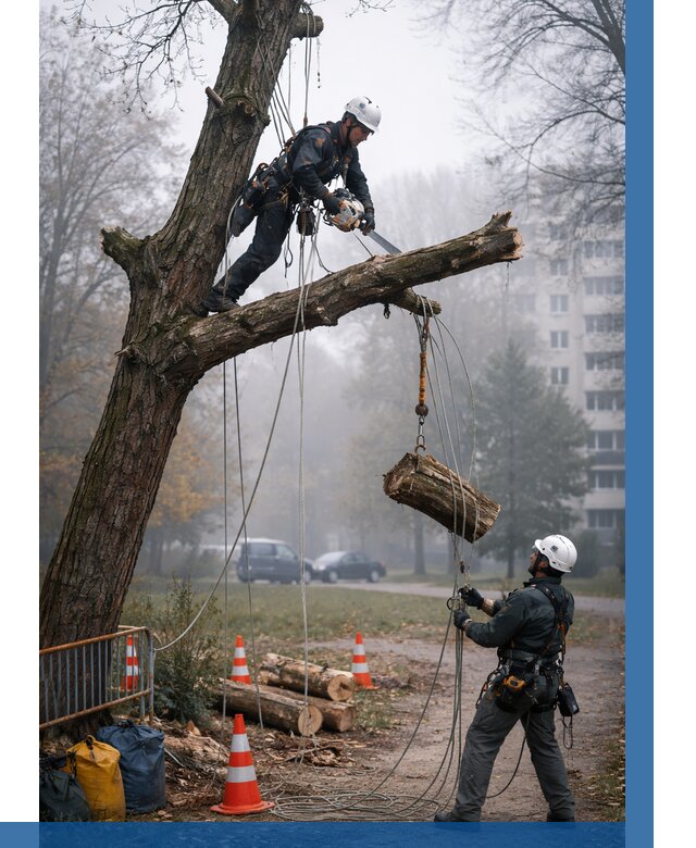 Удаление аварийных деревьев в Вологде от 15408 р. | ВЫСОТНИК-Вгд