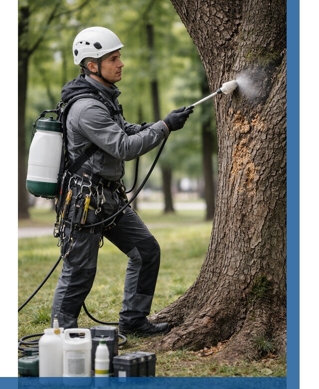 Обработка деревьев от вредителей в Вологде от 4622 р. | ВЫСОТНИК-Вгд