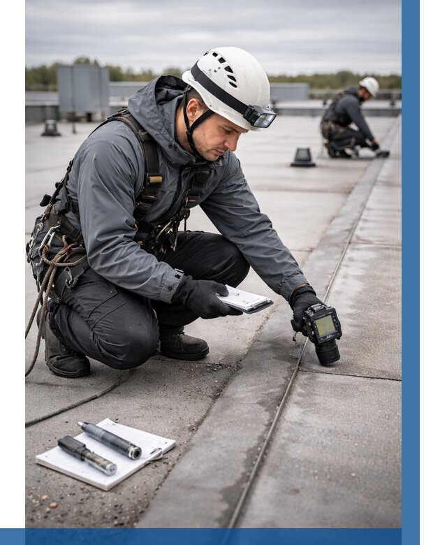 Обследование кровли на протечки в Вологде от 4622 р. | ВЫСОТНИК-Вгд