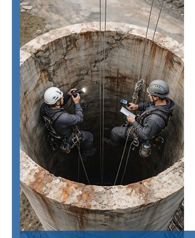 Обследование дымовой трубы: диагностика и оценка состояния в Вологде